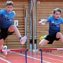 250315 28. KM Halle Lauf Samuel + Justus 50 m Huerden