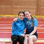 250315 129. KM Halle Lauf Lena H + Lena L
